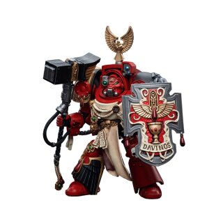 Warhammer 40k Actionfigur 1/18 Blood Angels Assault Terminators Brother Davinos 12 cm