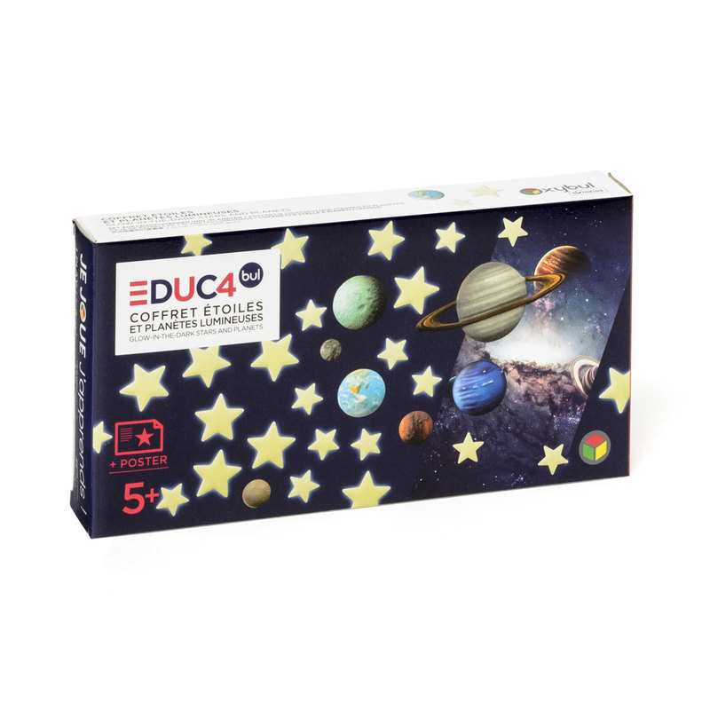 Coffret planètes et étoiles lumineuses Oxybul