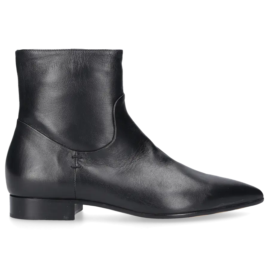 Pomme D`OR - Klassische Stiefeletten 2131 Nappaleder - schwarz