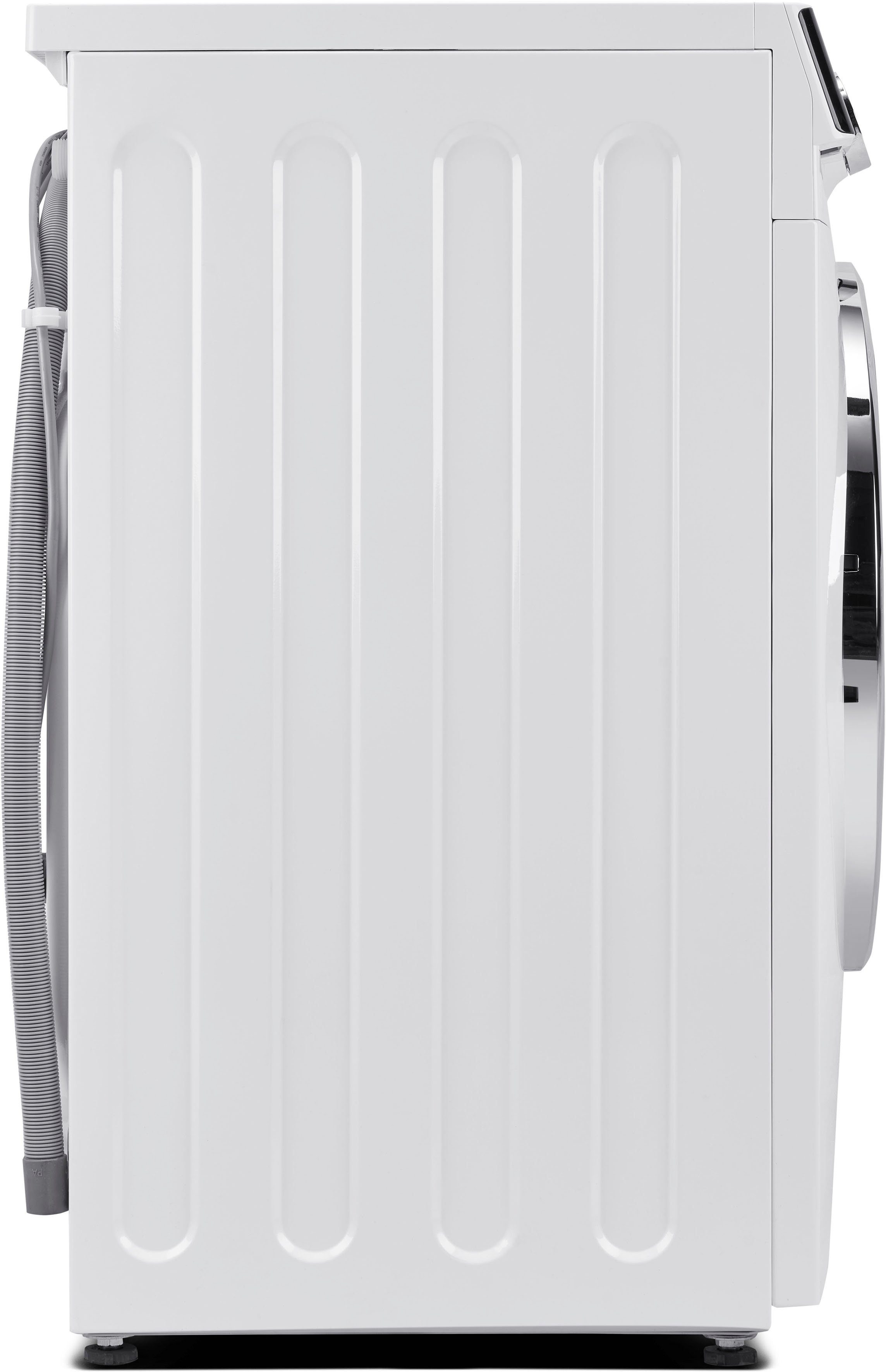 Hanseatic Waschmaschine HWMK714B, 7 kg, 1400 U/min, Nachtwaschprogramm, AquaStop, Dampfoption