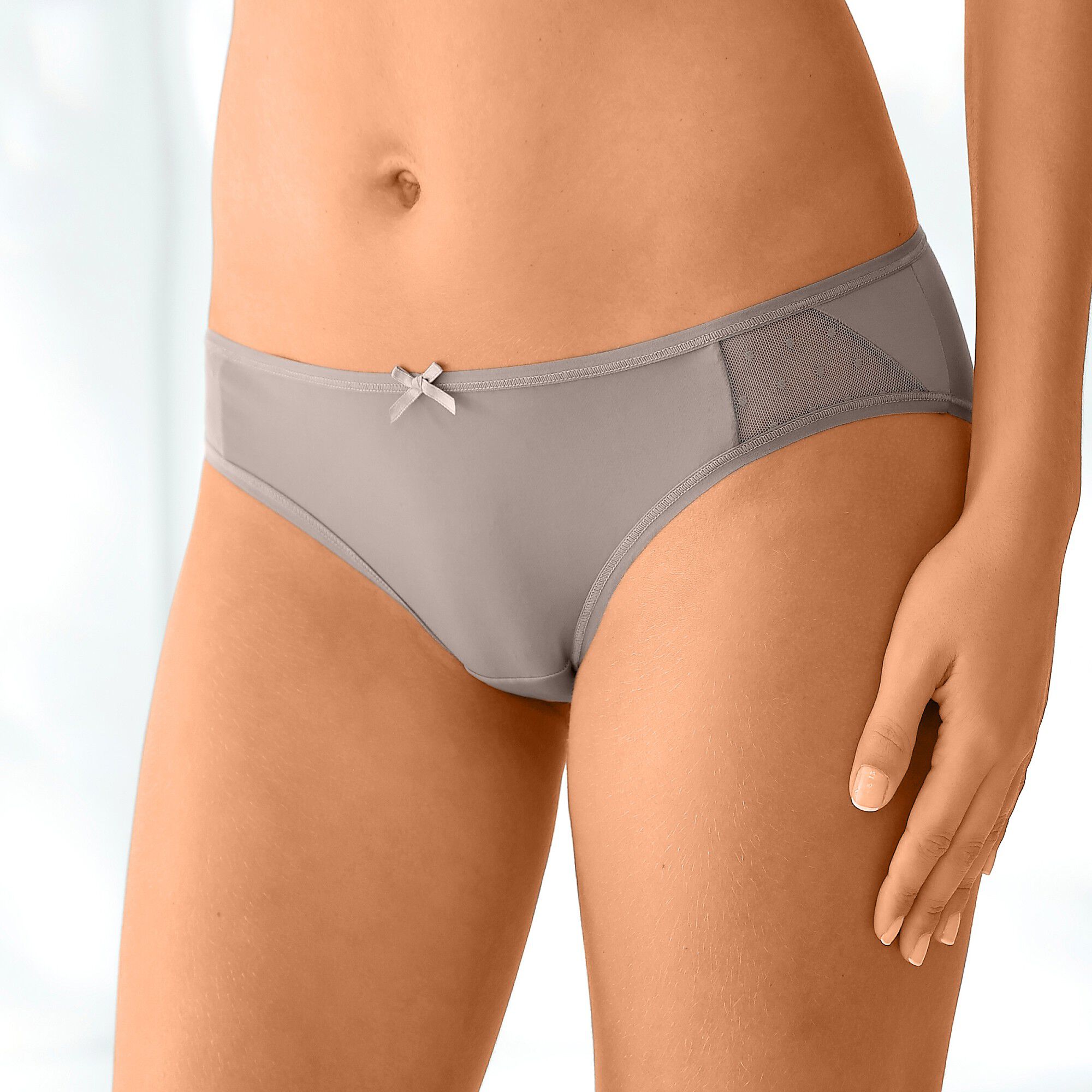 Culotte microfibre forme midi  – Lot de 2