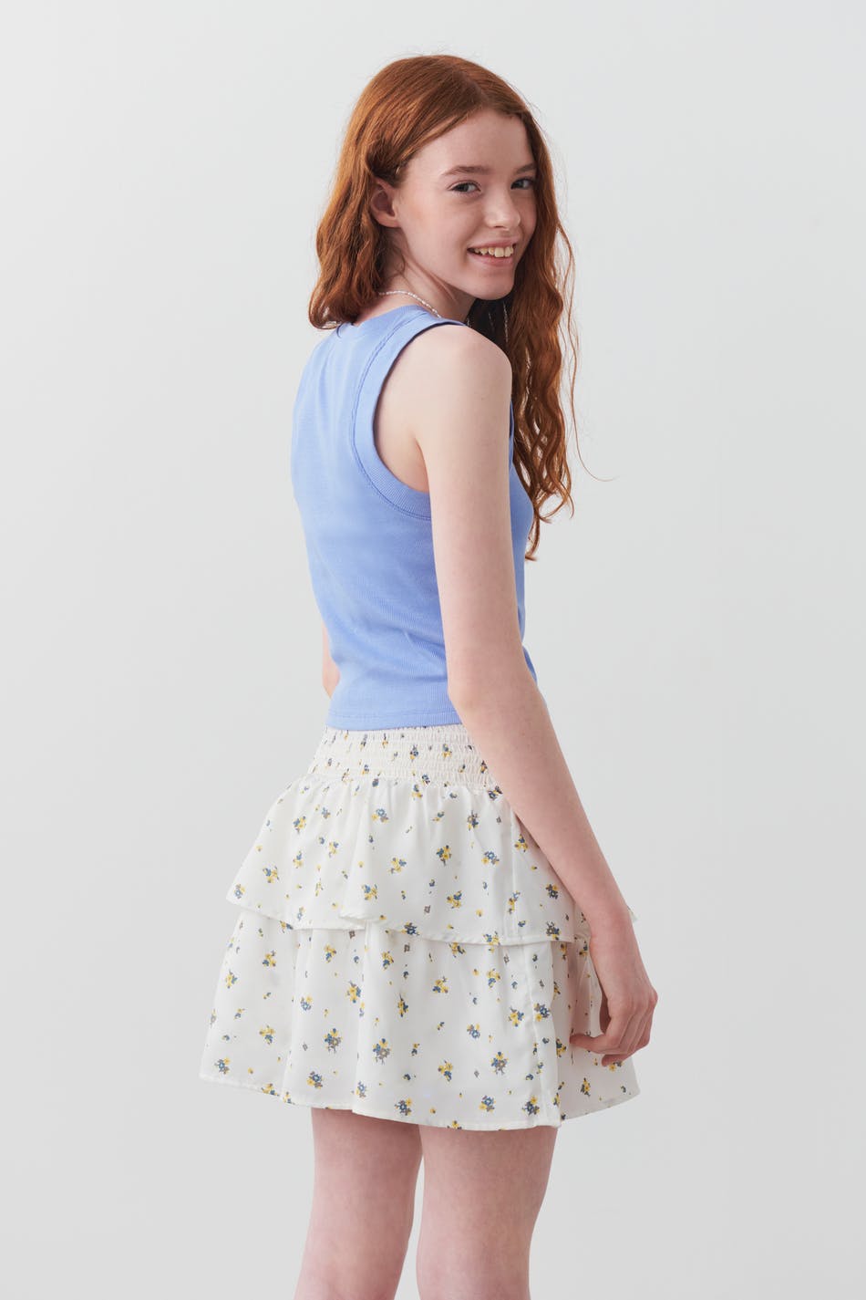 Y frill skirt
