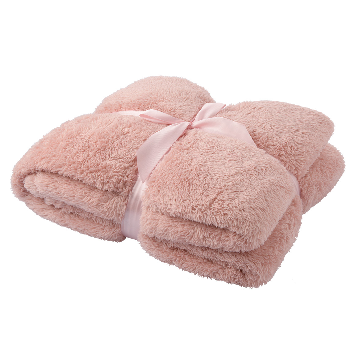 Kuscheldecke aus Plüsch