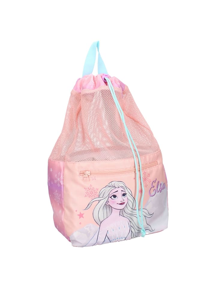 Disney Disney Frozen II Sportbeutel „It’s All Magic“ Turnbeutel in Rosa günstig kaufen 40 x 36 cm