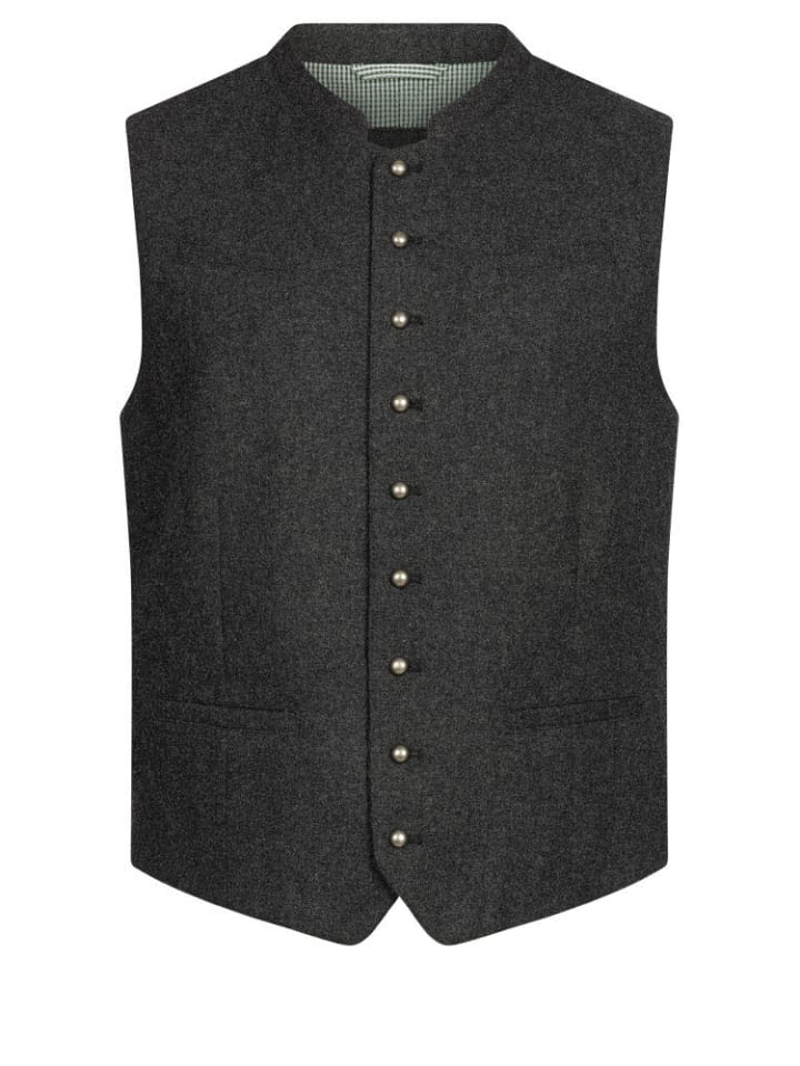 Nübler Trachtengilet Bennet in Anthrazit günstig kaufen