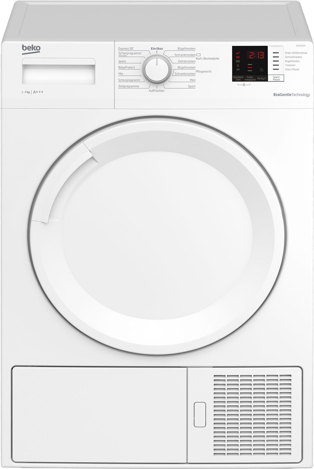 BEKO Wärmepumpentrockner DS7512PA, 7 kg
