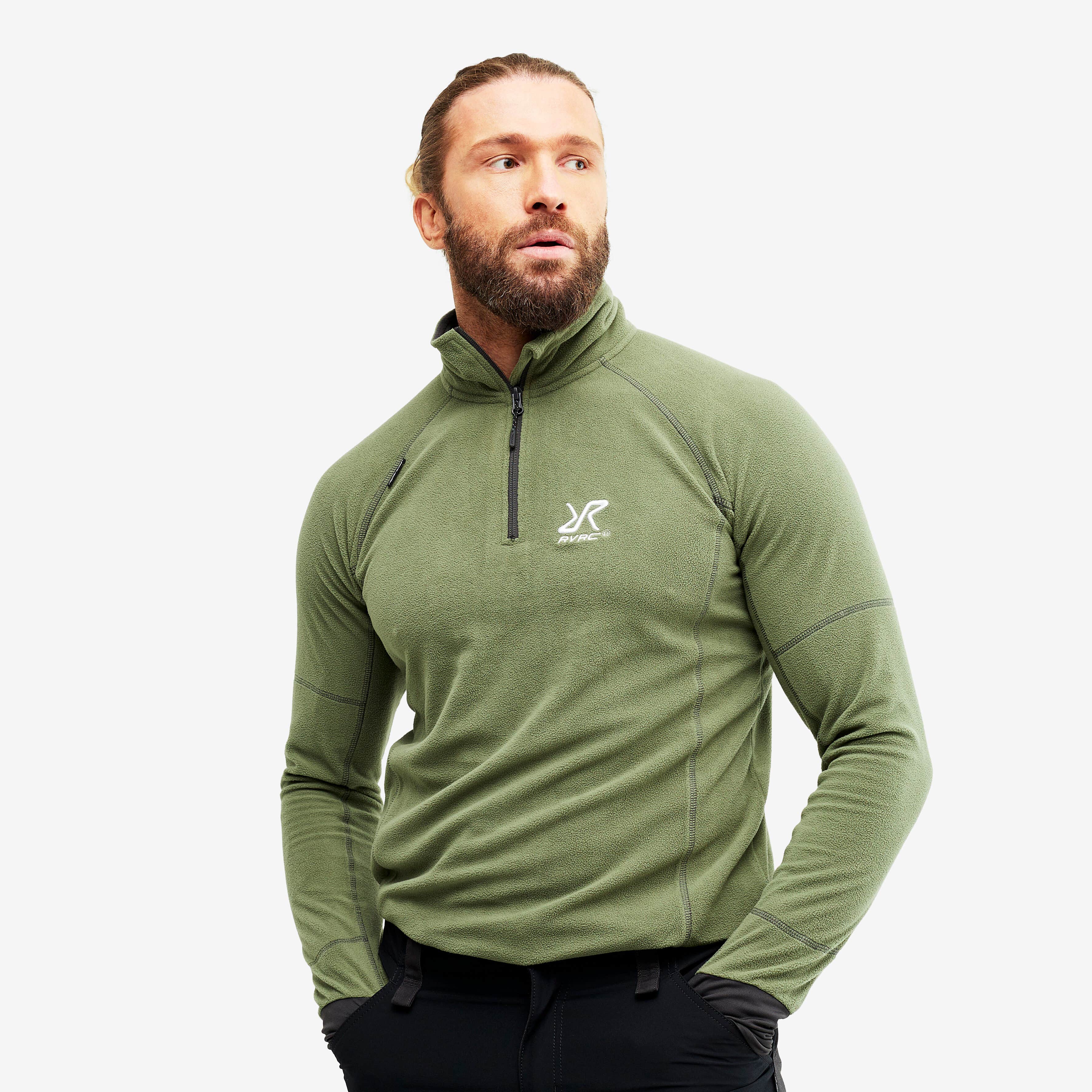 Trekker Fleece Homme Pine Green