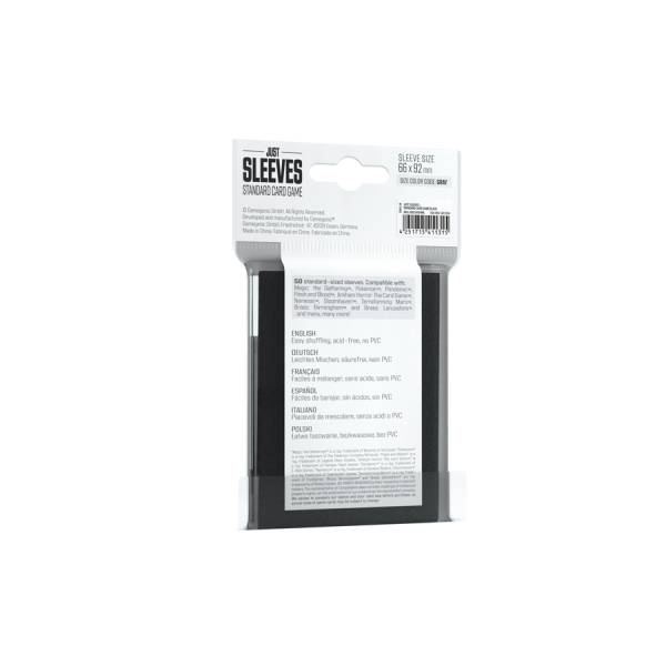 Just Sleeves – Standard Card Game Black 66x92mm (50 Hüllen)