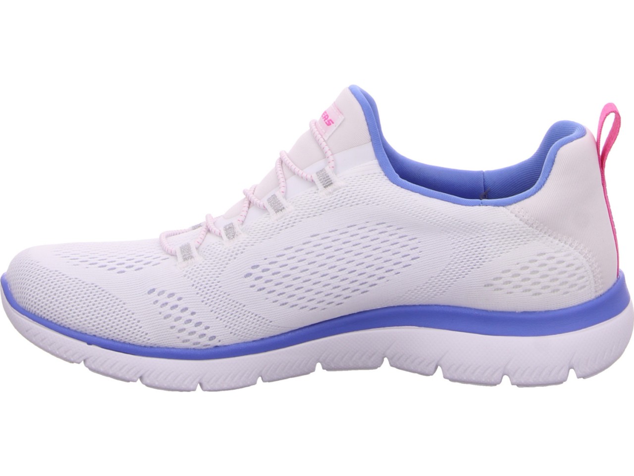 SKECHERS Freizeit Schnürer weiss