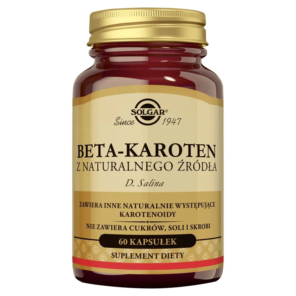 Solgar prirodni beta-karoten 7 mg kapsule