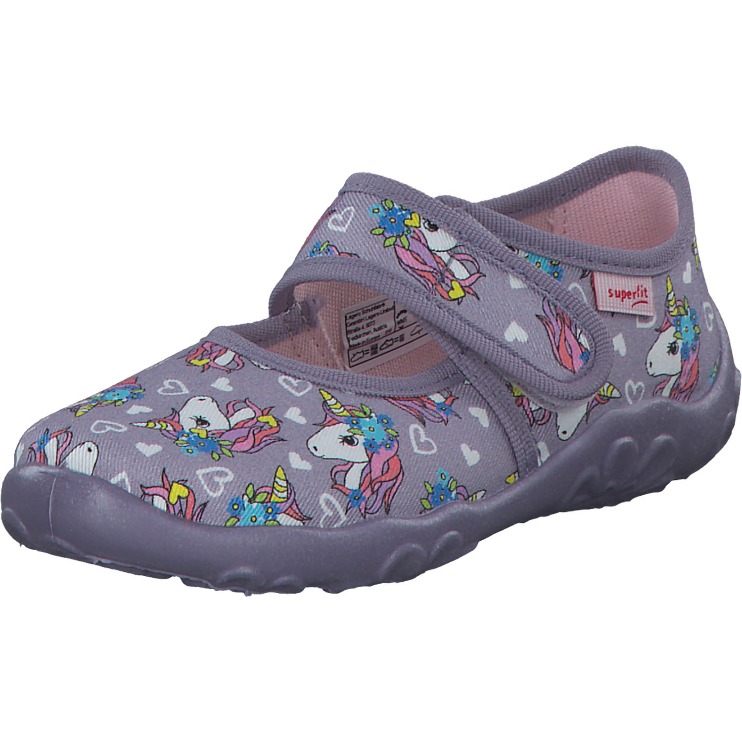 Superfit BONNY 00283, Hausschuhe & Pantoffeln, Kinder, Violett