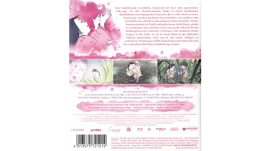Die Legende der Prinzessin Kaguya - White Edition
