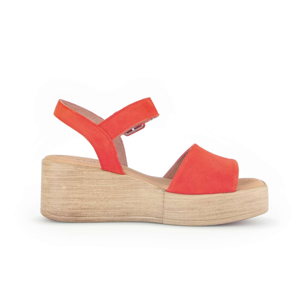 Gabor fashion Plateau Sandale orange
