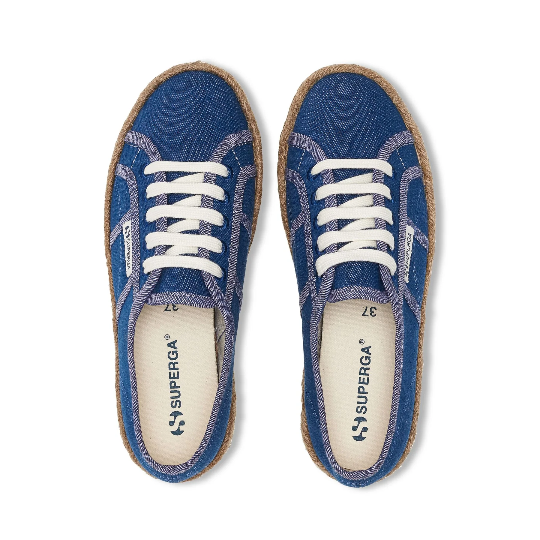 2730 ROPE REVERSE DENIM-BLUE-VIOLET-OFF WHITE