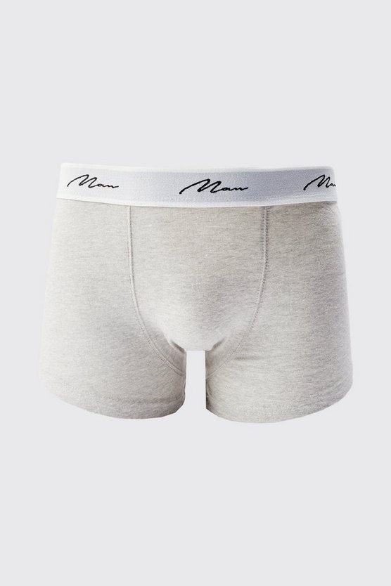 3er-Pack Boxershorts mit MAN-Schriftzug