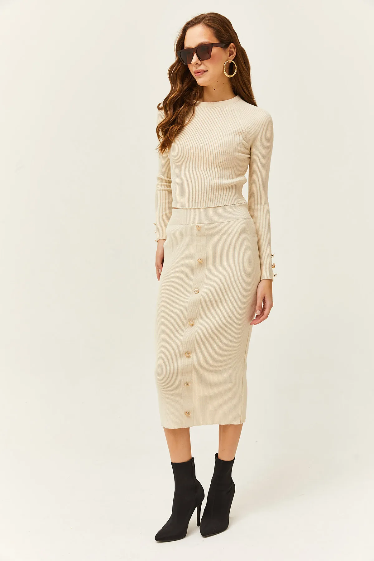 Olalook  Zweiteiler - Grau - Regular Fit