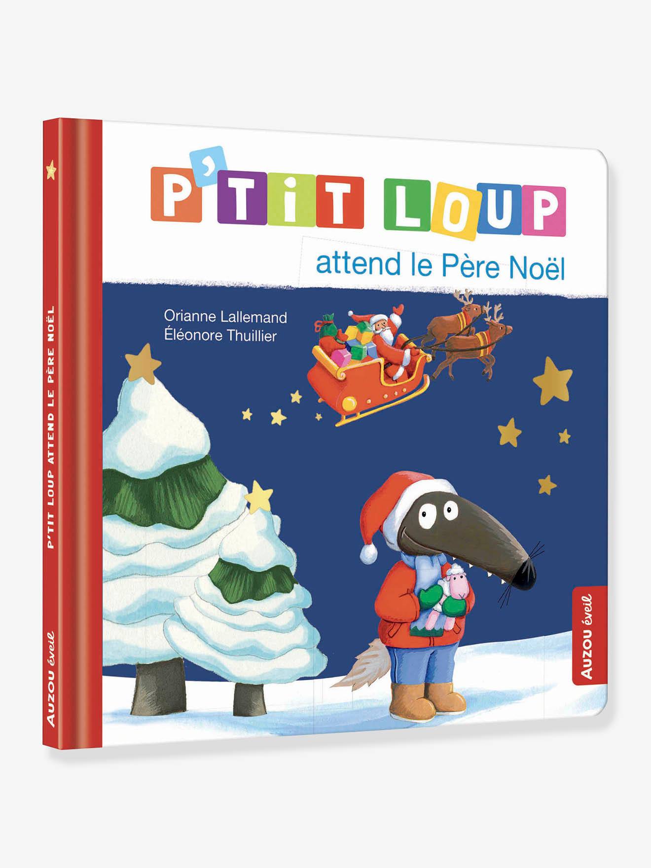 Livre P'tit Loup attend le Père Noël