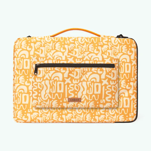 Eurorennes Laptop Sleeve, 15/16 inch Ochre Laptop Sleeve