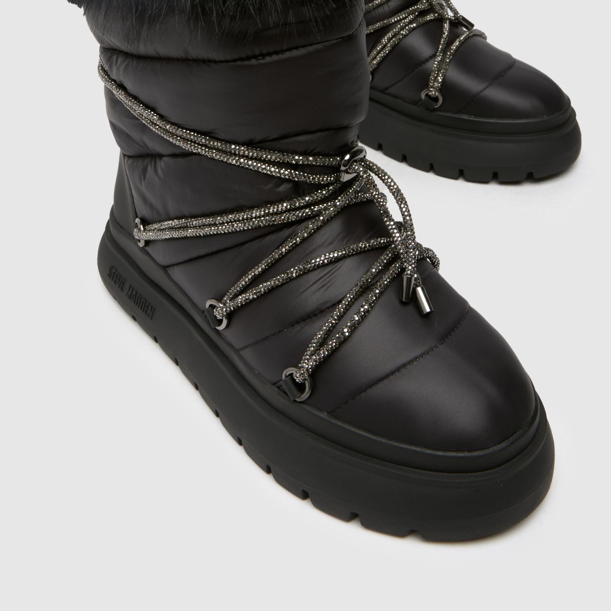 Steve Madden – Svarta Ice Storm-stövlar