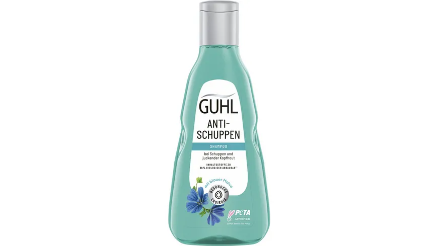 GUHL Shampoo Anti Schuppen 4er-Pack 1000 ml