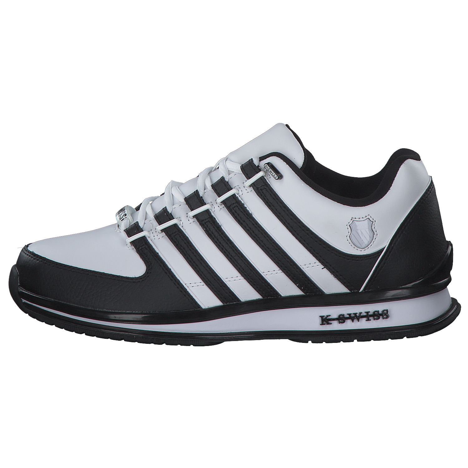 K-Swiss Rinzler 01235, Sneakers Low, Herren, white/white/black