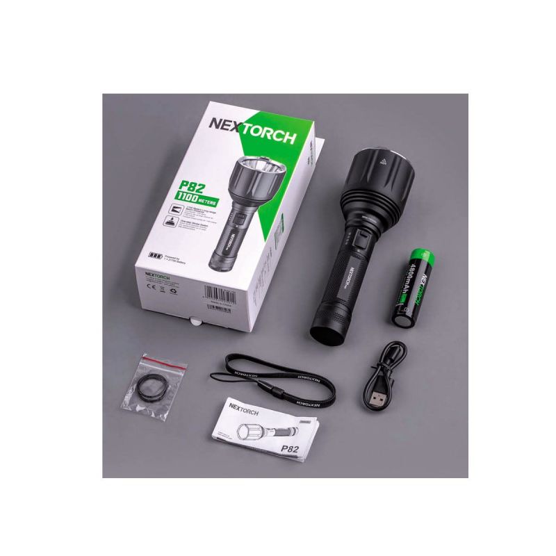 Nextorch P82 (1100 mt) Ricaricabile 1200 Lumens LED