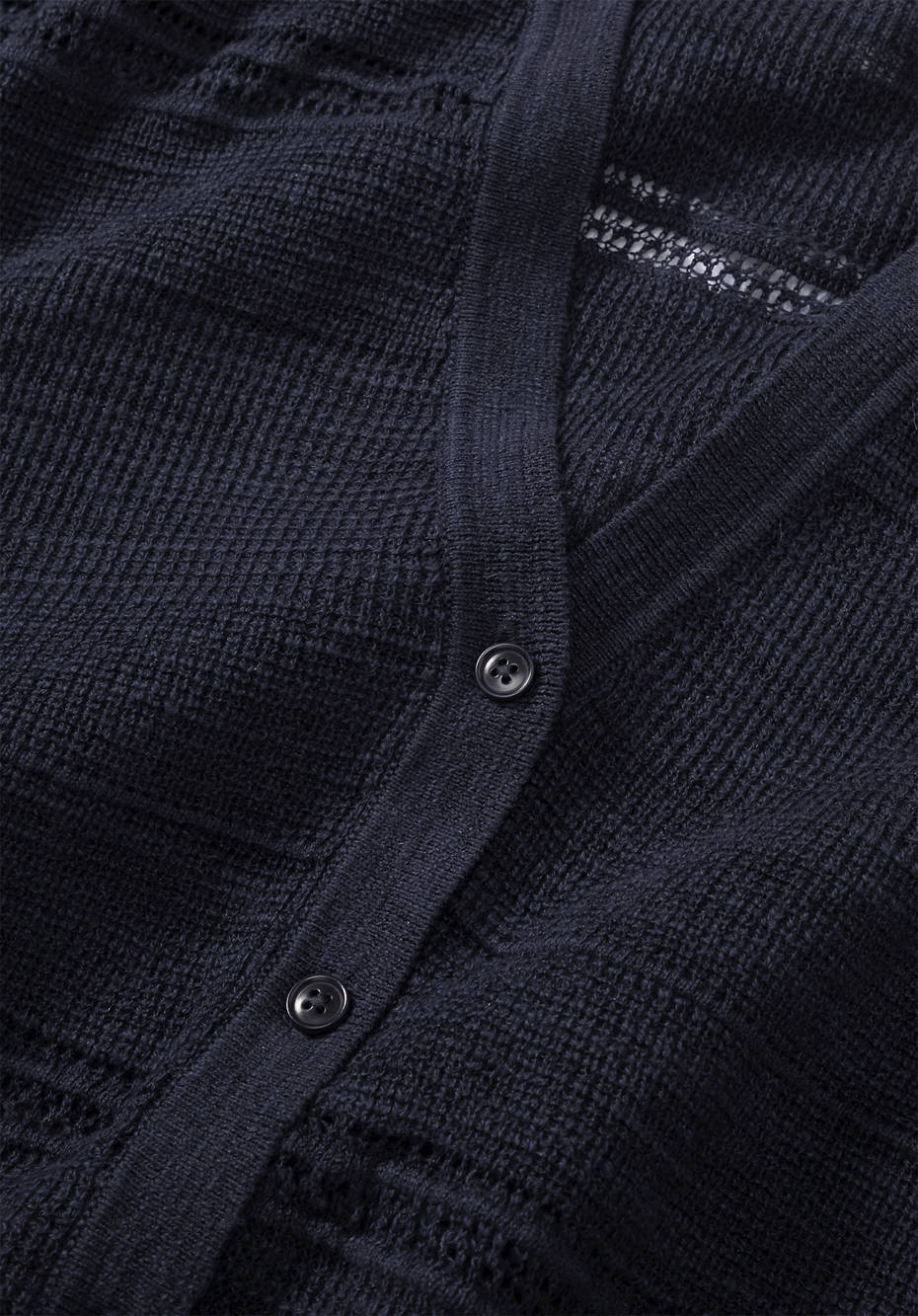 Strickjacke aus Leinen mit Bio-Baumwolle