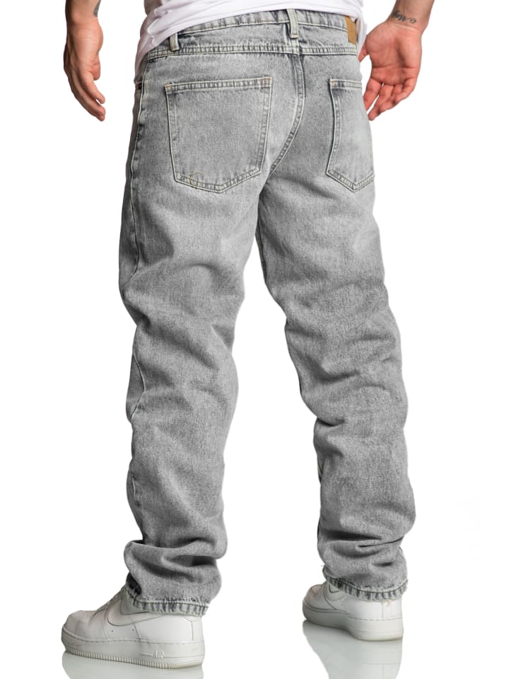 Amaci&Sons 90s Baggy Jeans BOX HILL in Grau günstig kaufen