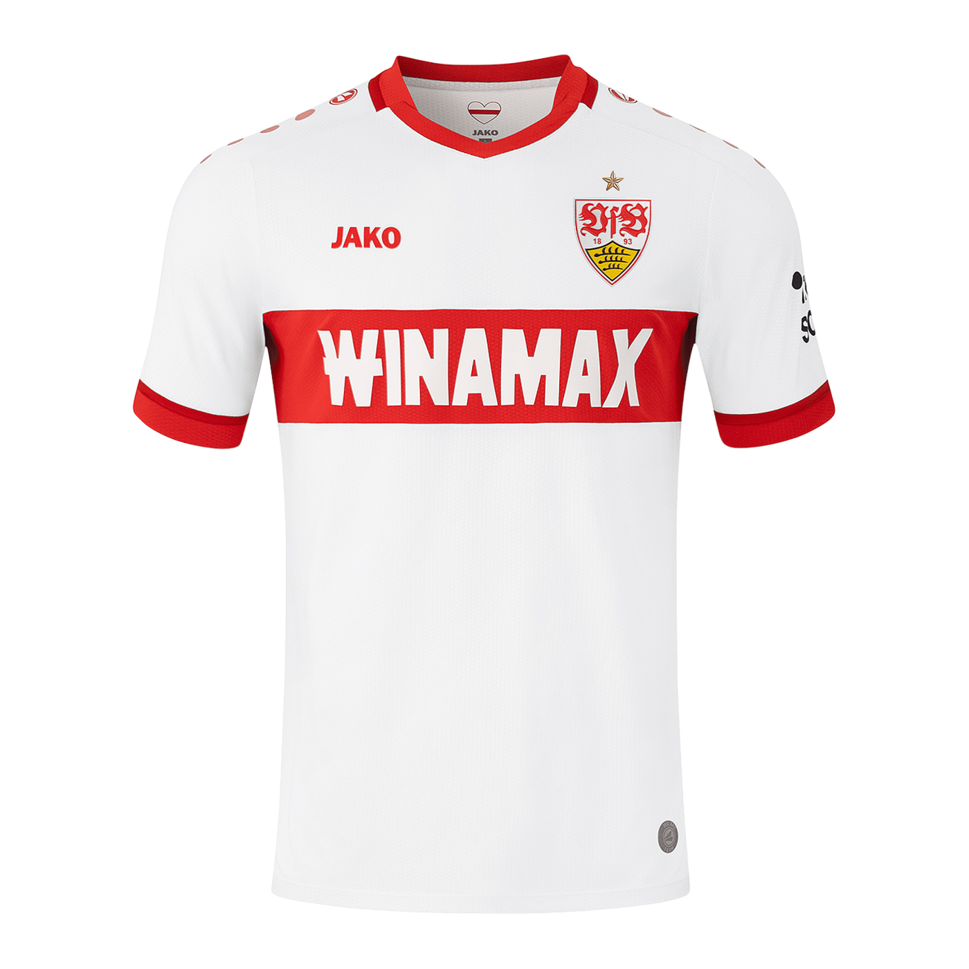 JAKO VfB Stuttgart Trikot Home 2024/2025 Weiss F000