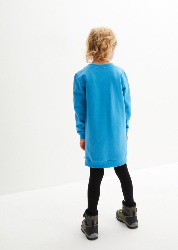 Mädchen Sweatkleid aus Bio Baumwolle