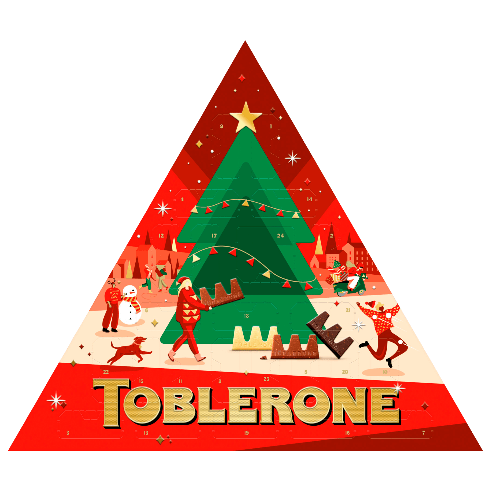 Toblerone Adventskalender 200g