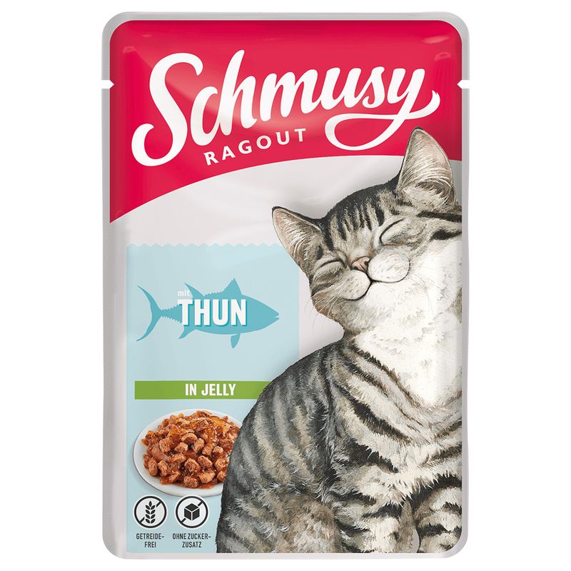 Schmusy Ragout in Jelly 22 x 100 g zu TOP-Preisen