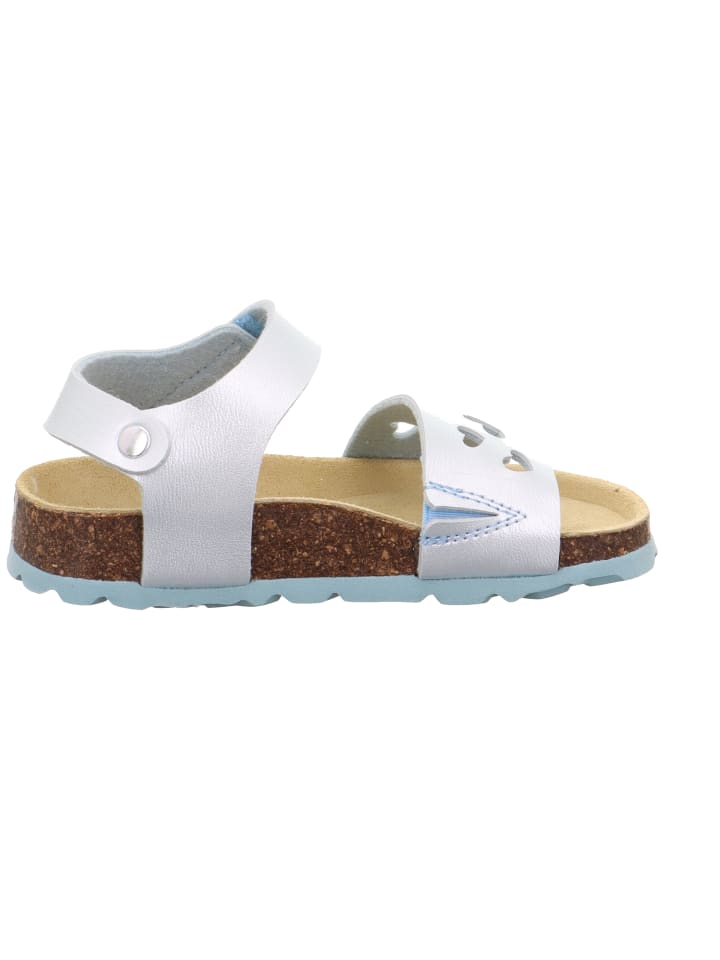 superfit Tieffußbett Sandale FUSSBETTPANTOFFEL in Hellblau günstig kaufen