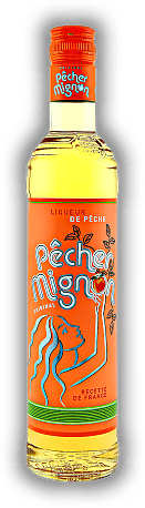 Pecher Mignon Pfirsich Pecher Mignon Pfirsich Der Pionier unter den Pfirsichlikören. 0,5	 Liter - Vol 15%