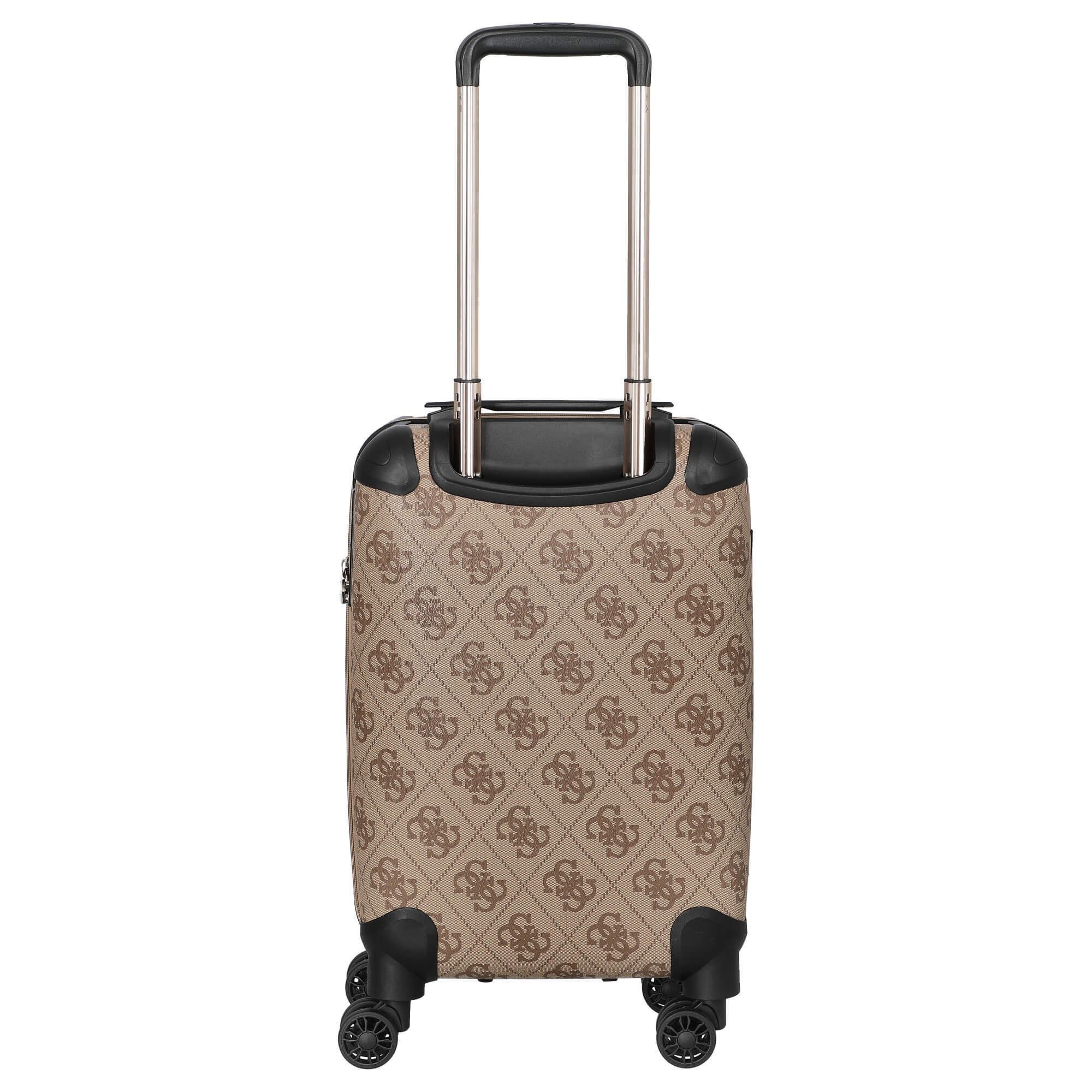 Guess Handgepäck-Trolley Berta 18 IN - 4-Rollen-Trolley 46 cm, 4 Rollen Rollen