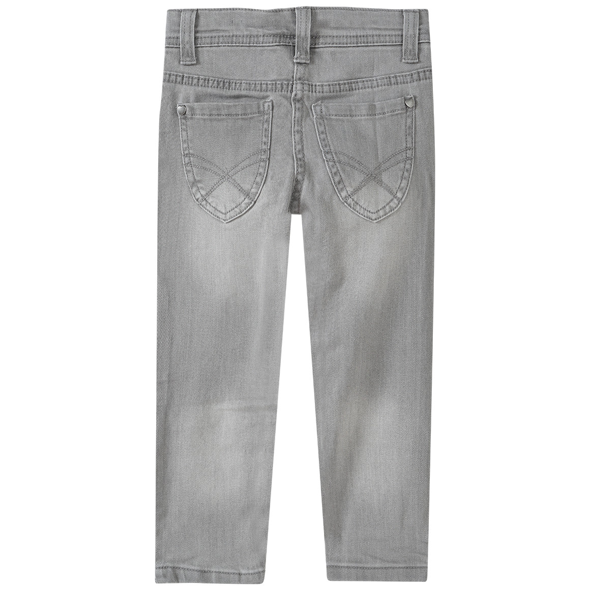 Mädchen Skinny-Jeans mit Used-Waschung