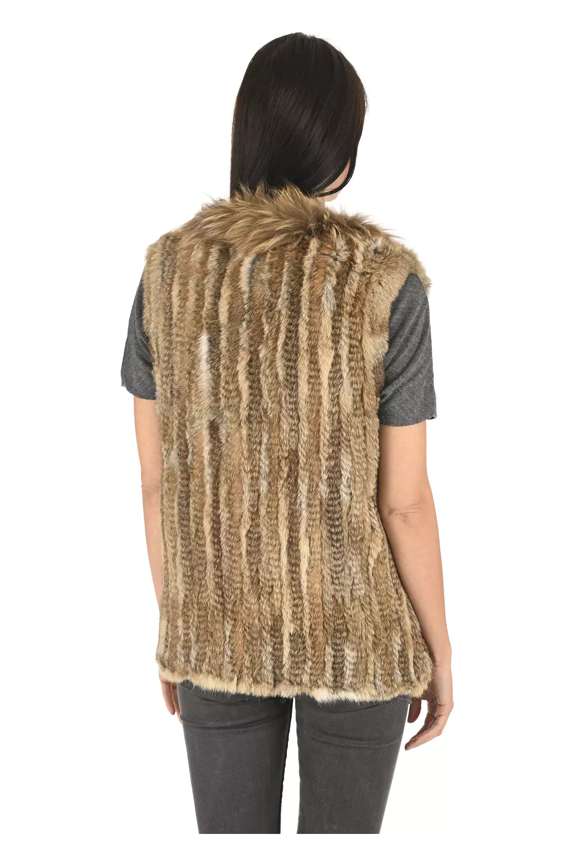 La Canadienne Autres Gilets Femme couleur beige