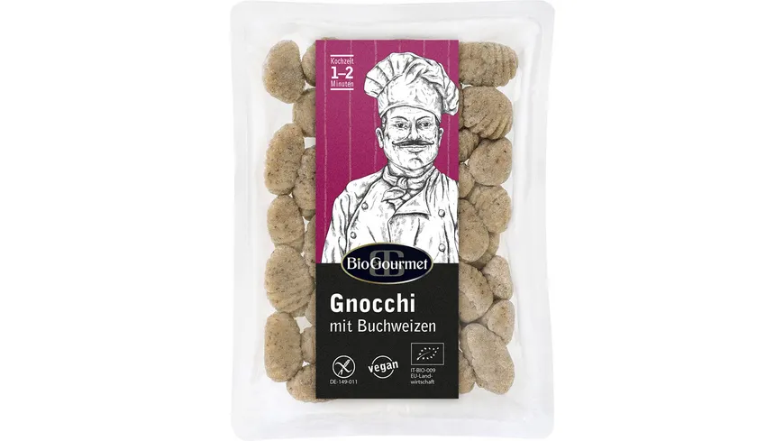 BioGourmet Gnocchi mit Buchweizen 250 g