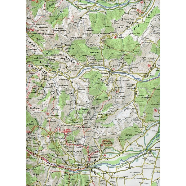 IGC Italien 1 : 75 000 Wanderkarte 24 Il Cuneese - Wanderkarte