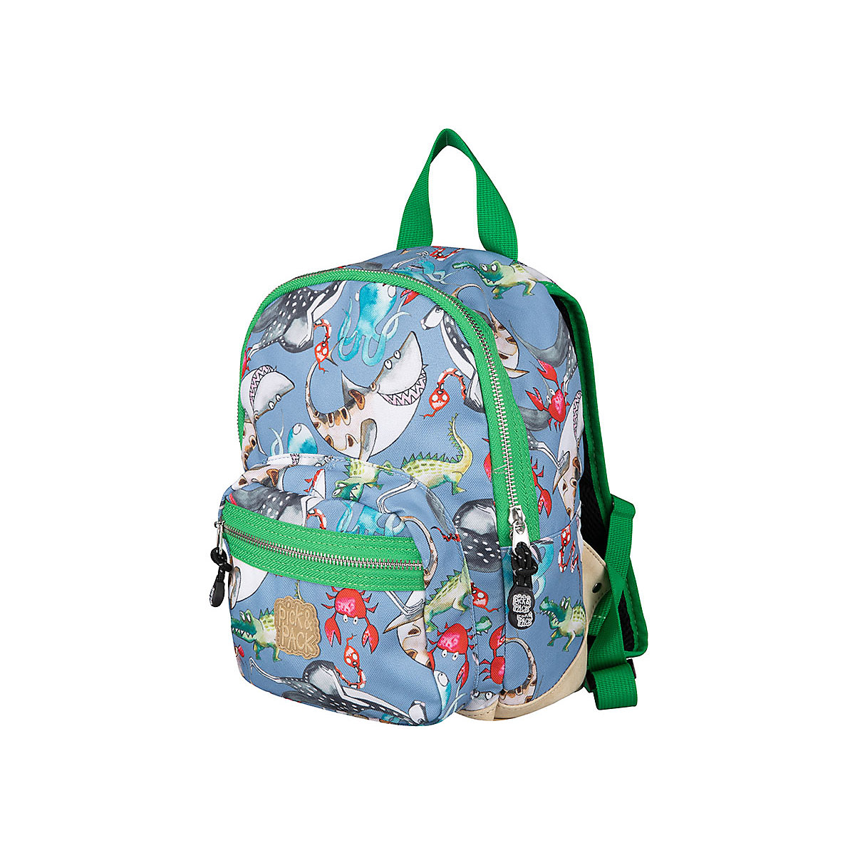 Kinderrucksack S Mix Animal Cloud Grey