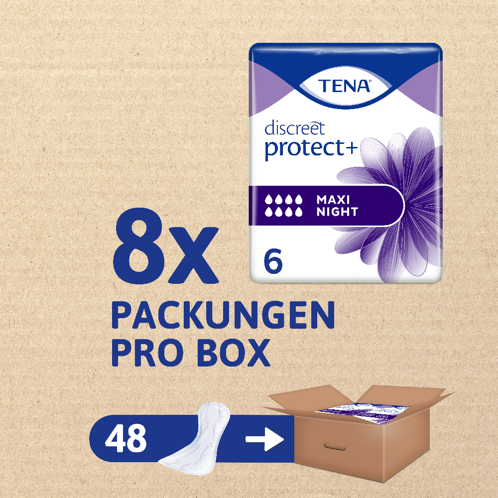 Tena TENA Protect  Maxi Night Einlage 48 Stk.
