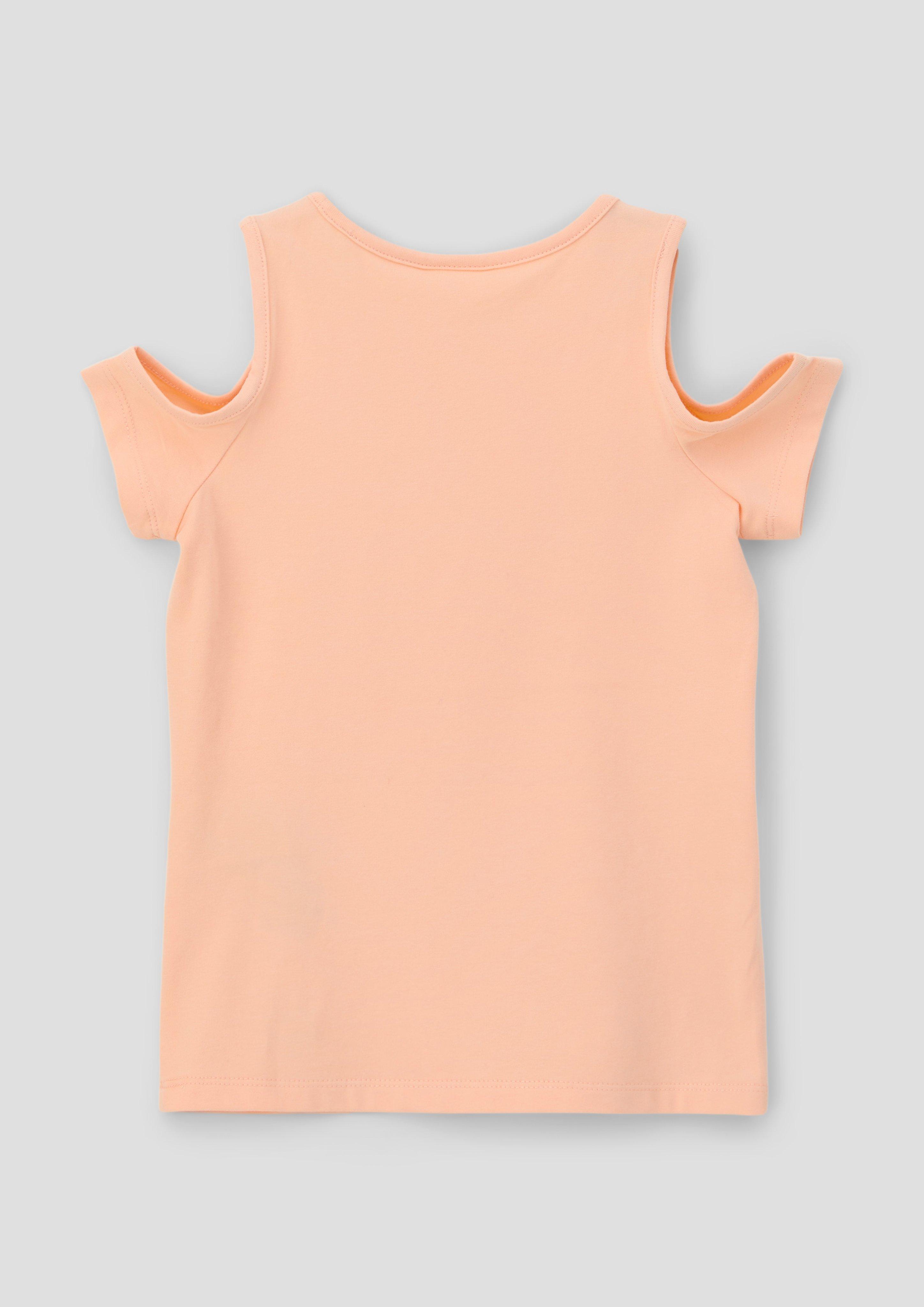 T-Shirt mit Cut-outs  2140022-2018