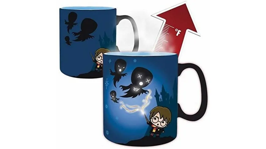 Harry Potter Chibi Expecto Patronum Thermoeffekt Tasse 460ml