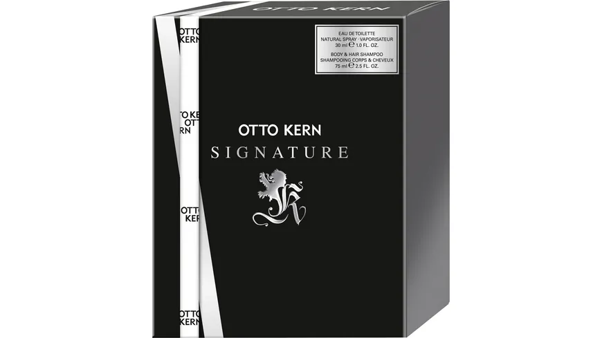 OTTO KERN Signature Men Eau de Toilette + Duschgel Geschenkpackung