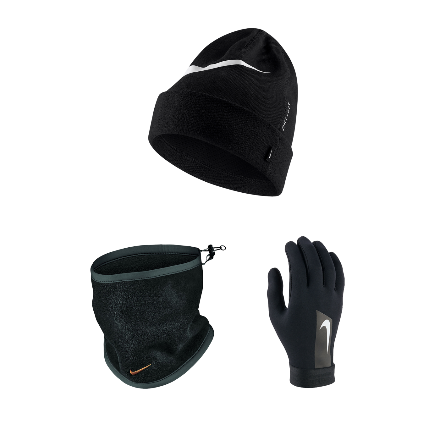 Nike Academy 3er Winter Set Schwarz F015