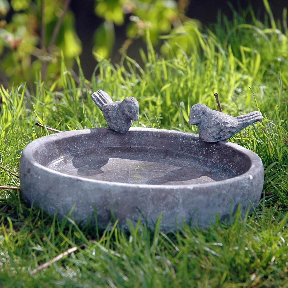 dobar Vogeltränke Pool-Oase 24,5 cm aus Keramik