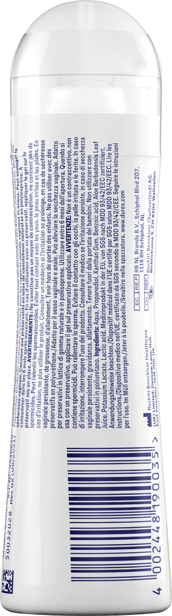 Gleitgel Naturals Extra Sensitive, 50 ml
