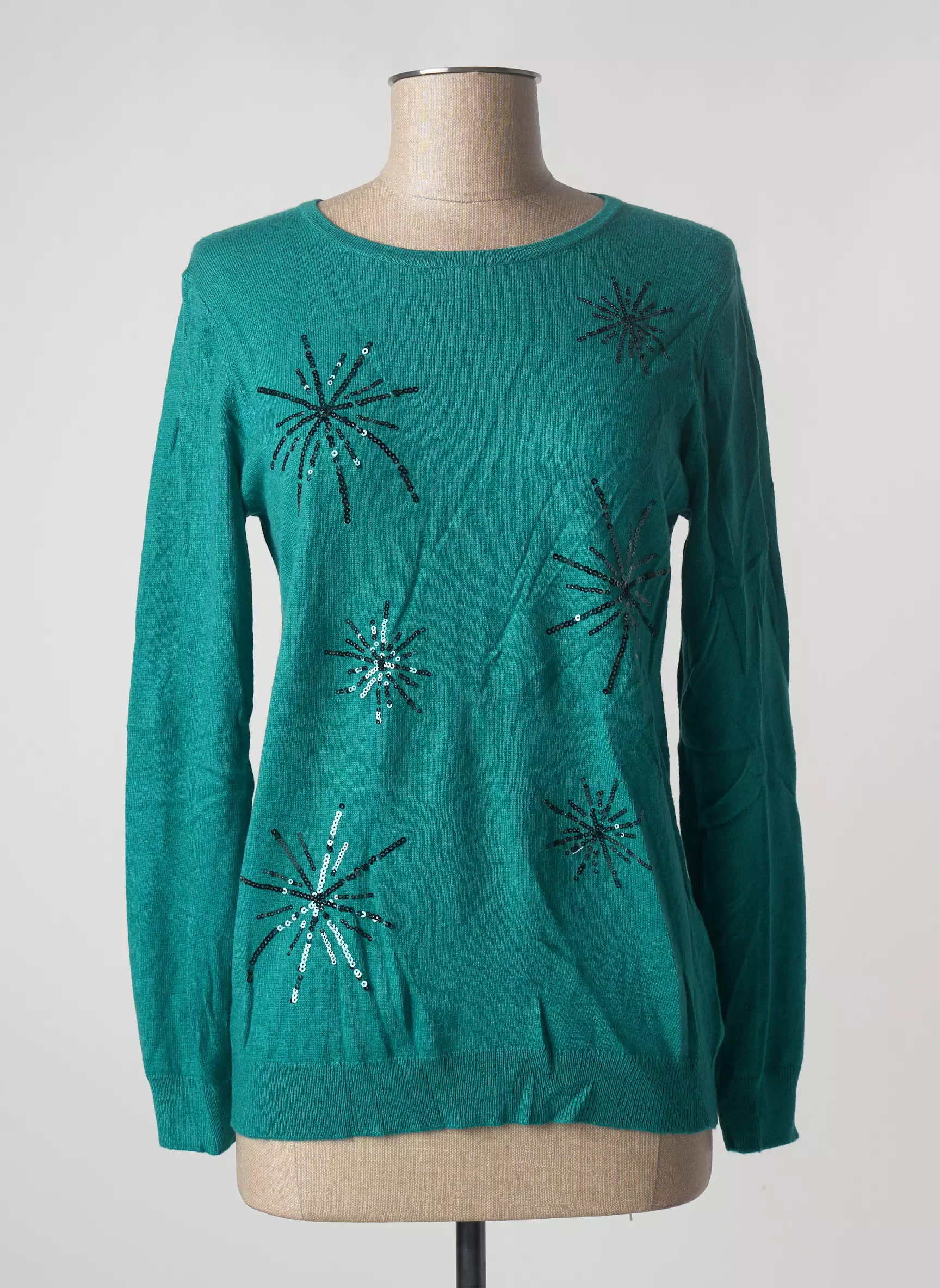 Damart Pulls Femme couleur vert