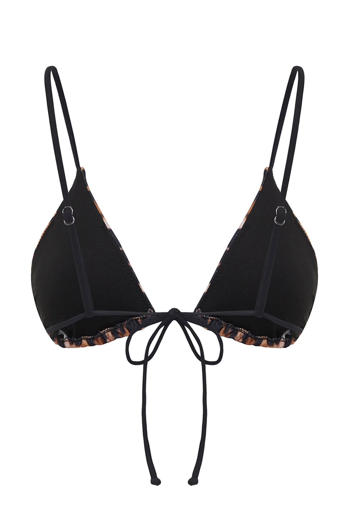 Trendyol Collection  Triangel-Bikinioberteil mit Tiermuster TBESS24BU00158