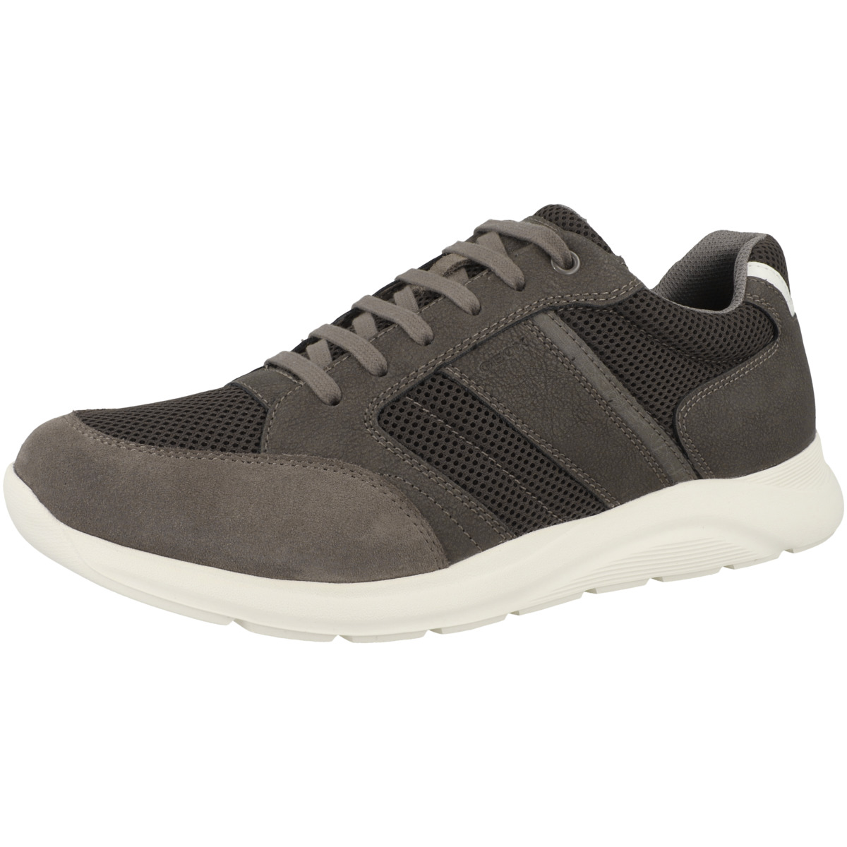 Geox U Damiano A Sneaker Low dunkelgrau